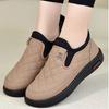 Old Beijing Cloth Shoes Women's Casual Single Shoes Cotton Shoes Women's Winter Mother Shoes One Pedal Velvet Warm and Comfortable Shoes