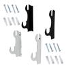Wall Mounted Sword Hanger Holder 1Pair Double Layer Samurai Swords Storage Rack X3UC