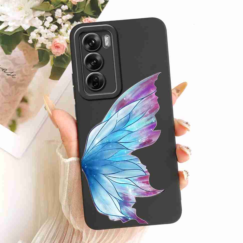 Чехол для Oppo Reno12 Pro 5G CPH2629 Новый модный painted чехол Мягкий чехол для телефона Для Oppo Reno 12 Reno12 Pro Задняя крышка Coque