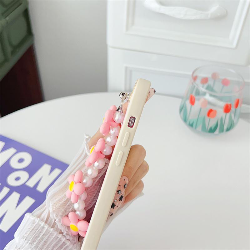 Чехол-цепочка с цветами для женщин для Infinix Hot 50/40 Pro & 20S