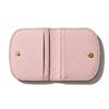 Longchamp Épure металлические аксессуары золотого цвета держатель для карт из коровьей кожи женский розовый 30047HYZM68