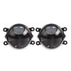 Three SANVI 3-inch Universal Bi-Beam LED Fog Lights: 35W White and Yellow Matrix Headlights