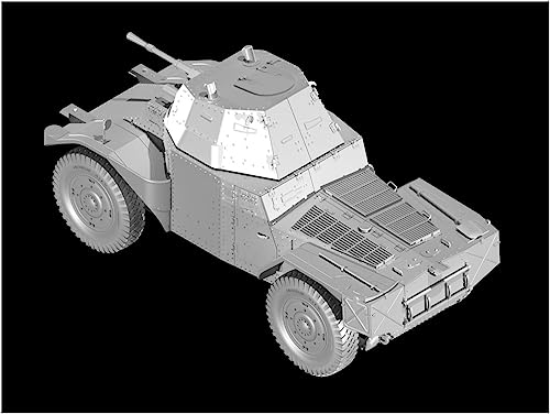 ICM 1/35 Французский бронеавтомобиль Panhard AMD-35 178 Пластиковая модель