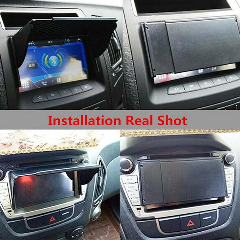 Adjustable Car Navigator Sun Shade Visor Sunshade GPS 6"-10" High Quality