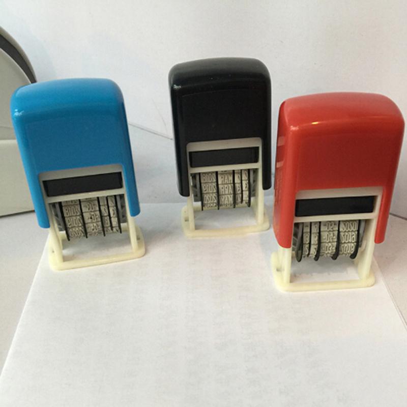 4Mm Date Seal Cylinder Date Seal English Diy Date Seal