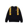 Nike Customizable  Artistic Original Patchwork Design Versatile Letter Logo Crewneck Sweatshirt Unisex Sweatshirt Black BV2667-010(TEAM702-C1)
