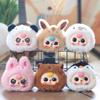 Plush Baby Three Toy Keychain Pp Cotton Stuffed Cute Backpack Gift Accessory