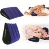 Sex Toys - Pillow Position Cushion Triangle Inflatable Ramp Home Flirting Toy Deep Position Support Pillow for Couple