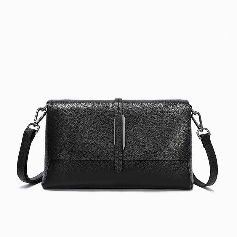 3 Layers Genuine Leather Square Shoulder Crossbody Bags For Women Trend Designer Large Capacity Ladies Handbags