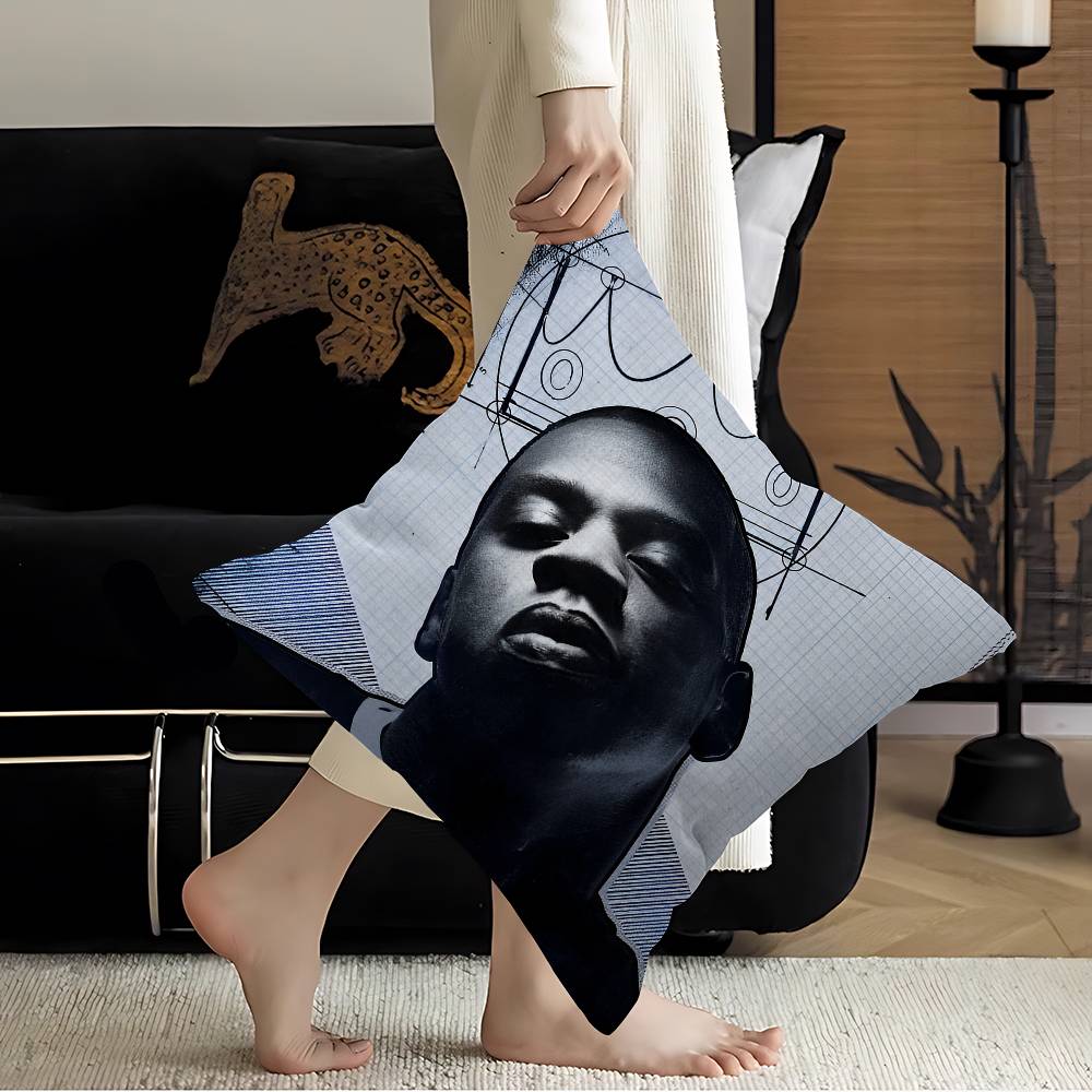 Jay-Z Певец Подушка Аниме Подушка Диван Кровать Подушка для головы Наволочка Наволочка 45x45 см Мода