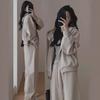 2024 Early Autumn Salt-Style Sweater & Tea-Style Two-Piece Set for Plus-Size Women