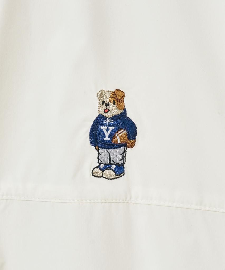 Легкая складная ветровка Yale Embroidery Dan_Кремовая