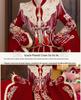 2025 Plus Size Xiuhe Dress with Phoenix Crown & Xiapei - Chinese Wedding Toasting Gown