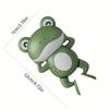 Interactive Clockwork Bath Toys - Moving Frog Babies with Water Clock, Safe Non-Toxic Bath Time Fun (Green/Red/Blue)