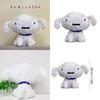 Soft And Fluffy Coral Fleece Kurokawa White Dog Plush Toy Ideal For Animal Lovers And Kids