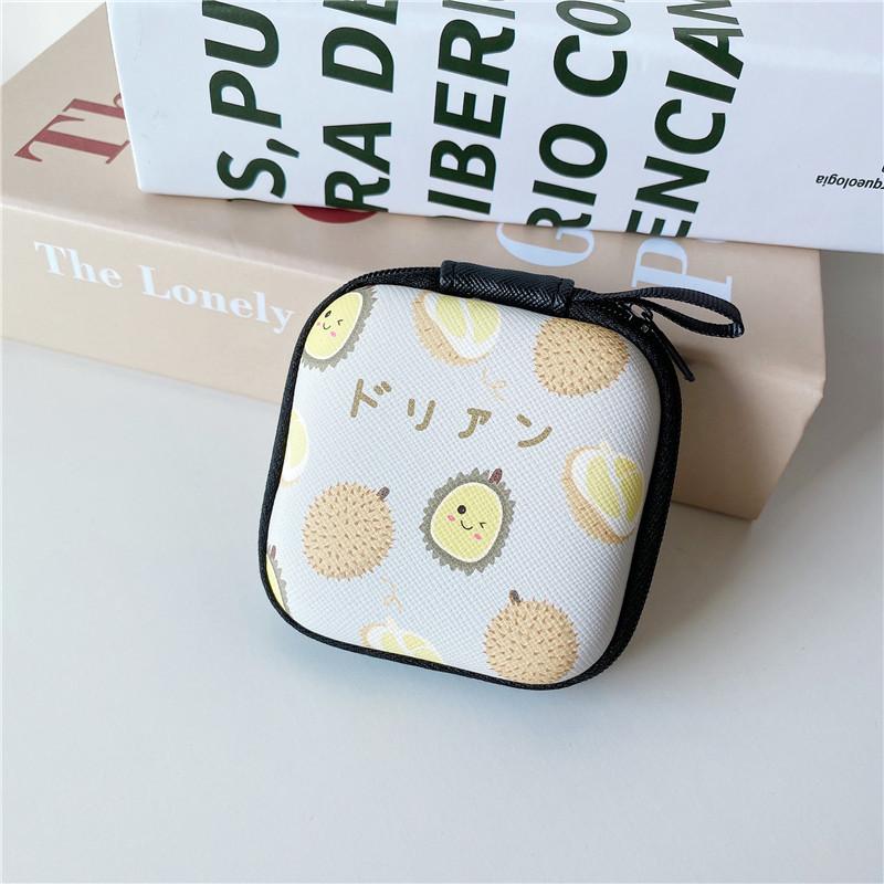 9,5*13,3 см коробка для наушников на молнии кабель для передачи данных зарядная линия кабель чехол для хранения сумка для женщин и девочек помады карты коробка для хранения монет