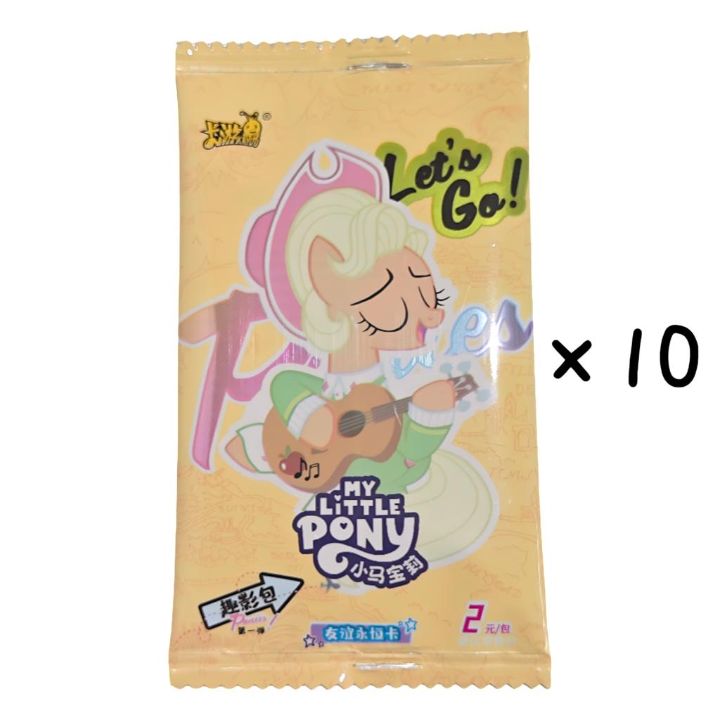 Оригинальная Новая Коллекционная Карточка Серии My Little Pony Карточка Вечной Дружбы Набор Веселая Тень Анимационные Периферийные Подарки
