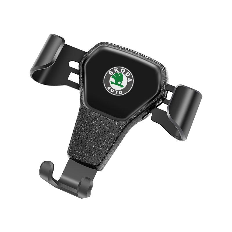 ADU1 Car Phone Holder Air Vent G-Sensor Smartphone GPS Stand For Skoda Octavia Kodiaq Superb Yeti Kamiq Fabia Karoq Scala Rapid Enyaq