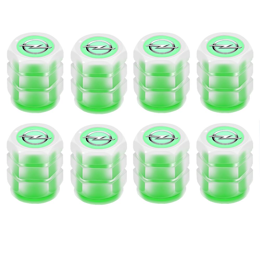 4Pcs Car Styling Tyre Hub Luminous Caps Wheel Tire Valve Cover for Opel Astra H G Insignia Mokka Zafira Corsa Vauxhall GTC Adam