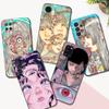 Black Tpu Case For Samsung Galaxy A03 SM-A035 A03 Core A03S A13 A23 LTE A33 A53 A73 4G 5G Shintaro Kago Horror Cartoon