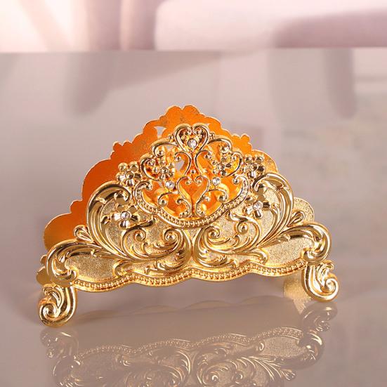 Винтажный держатель для салфеток, декоративный цинковый сплав, креативная вешалка для салфеток, подставка для вечеринок