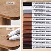 12Pcs/Set Touch-Up Marker Pen Professional 12 Colors Wooden Furniture Floor Table Cabinet Bedposts Tile Scratch Repair Cover-Up Paint Pen
