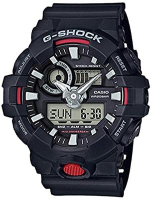 Кварцевые часы черные G-SHOCK аналогово-цифровые GA-700-1A [Мужские] [Б/У]