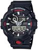 Casio Кварцевые часы черные G-SHOCK аналогово-цифровые GA-700-1A [Мужские] [Б/У]
