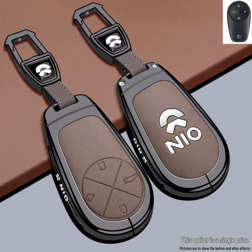 Совместимый чехол для ключей для Nio ES8, нового ET5, ET7, ET9, EC6, ES6, EC7, ES7 - Чехол-пряжка для сумки автомобиля.