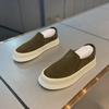 Мужские повседневные кроссовки Slip-On 2024: Модные, универсальные, спортивные, туфли для вождения