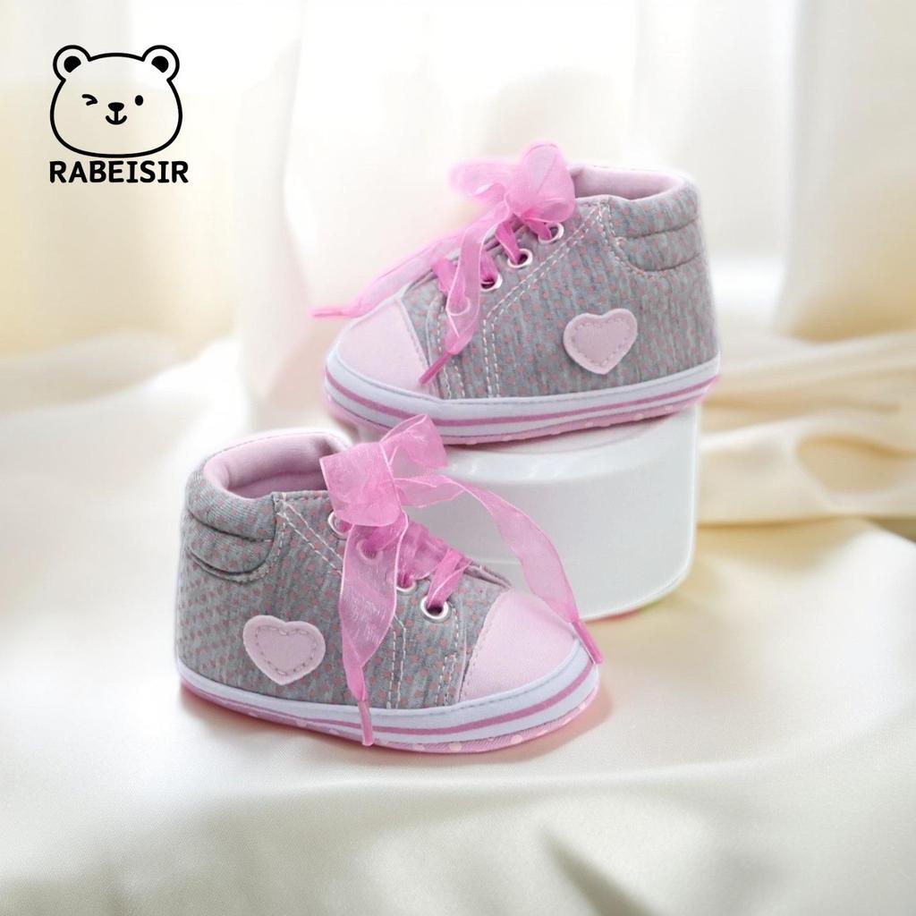 Anti-Slip Breathable Baby Canvas Pre-Walker Shoes (0-1.5 Years)