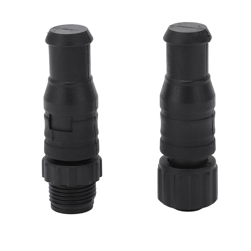 2PCS Marine for NMEA 2000 Terminators M12 Male Female 5 Pin IP67 Waterproof for Lowrance Networks