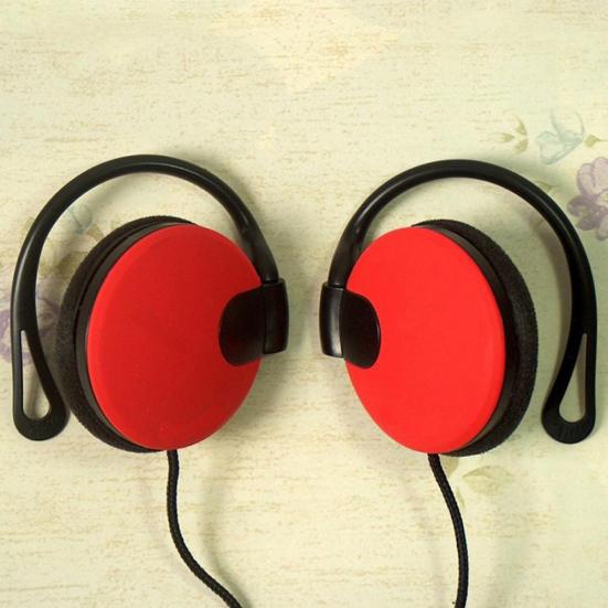 Universal 3.5mm Wired Ear Hook Earphone Smartphone Computer Sports Headphone