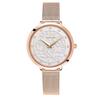 Pierre Lannier Watch Aeolia Collection Mesh Belt P039L908 Imported Pink Gold X White [Pierre Lannier] Women's [Regular Product]