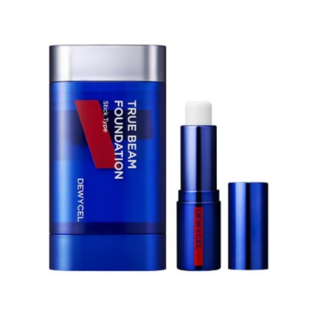 DEWYTREE Homme True Beam Stick & Brush Foundation SPF50+ PA++++ (12 G) + Color Lip Balm 01 Core Balm (4 G) — Gift Set