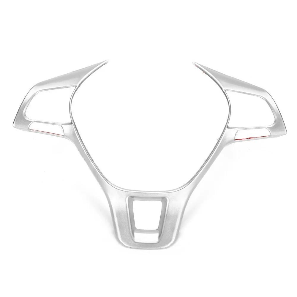 Для Volkswagen VW Tiguan MK2 Golf 7 Polo T-Cross T-Roc Jetta 2017-2019 Отделка панели рулевого колеса автомобиля Крышка кнопки Рамка Декор