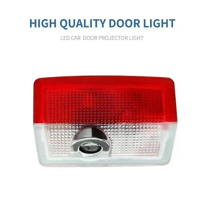 2pcs Car door welcome light Emblem For Mercedes Benz A C E GLC GLA GLE GLB Class W177 W205 W212 W213 X253 X156 W166 X247