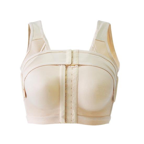 Женский спортивный бюстгальтер с застежкой спереди, широкие бретели, противоударный спортивный бюстгальтер для йоги, жилет с подкладкой, нижнее белье