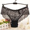 Ladies Sexy  Underwear Mid-Waist Lace Briefs Sexy Panties