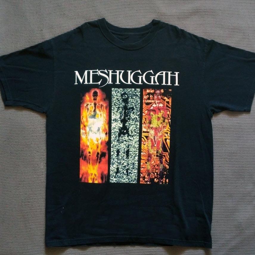 Meshuggah - 2005 - Destroy, Erase, Improve Футболка Хлопок Унисекс S-5XL BO1283 Унисекс Футболка