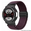 Новый плетеный ремешок-петля для Huami Amazfit T-Rex 2 3, ремешок для умных часов, нейлоновые эластичные ремешки для Huami Amazfit T-Rex T RexPro Correa