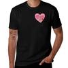 trans heart with rose TShirt Casual Streetwear Short Sleeve Tee