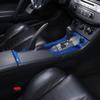Для Mitsubishi Eclipse 2006-2011 мягкое углеродное волокно автомобильный центр управления механизмом переключения передач крышка накладка автомобиля