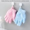 1 пара перчаток для купания, отшелушивающие перчатки для ванны, перчатки-губки для чистки