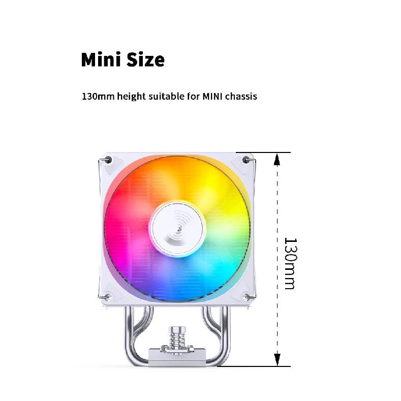 JONSBO CR1400 EVO CPU Cooler 4 HeatPipes ARGB PWM Processador Air Radiator Silent Fan For LGA1700 1200 1151 1150 AM4 AM5