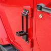 Боковая дверная петля, подножка, складная, подножка, подходит для Jeep Wrangler JK JL JT, металлические педали, внешние аксессуары