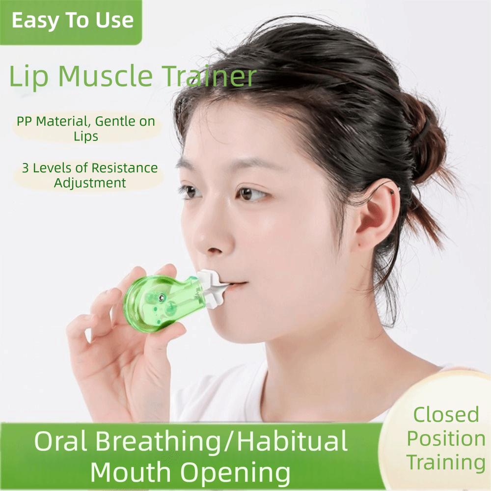 Jawline Exerciser Oral Lip Muscle Trainer Myofunctional Mouth Breathing Trainer  For Home Use