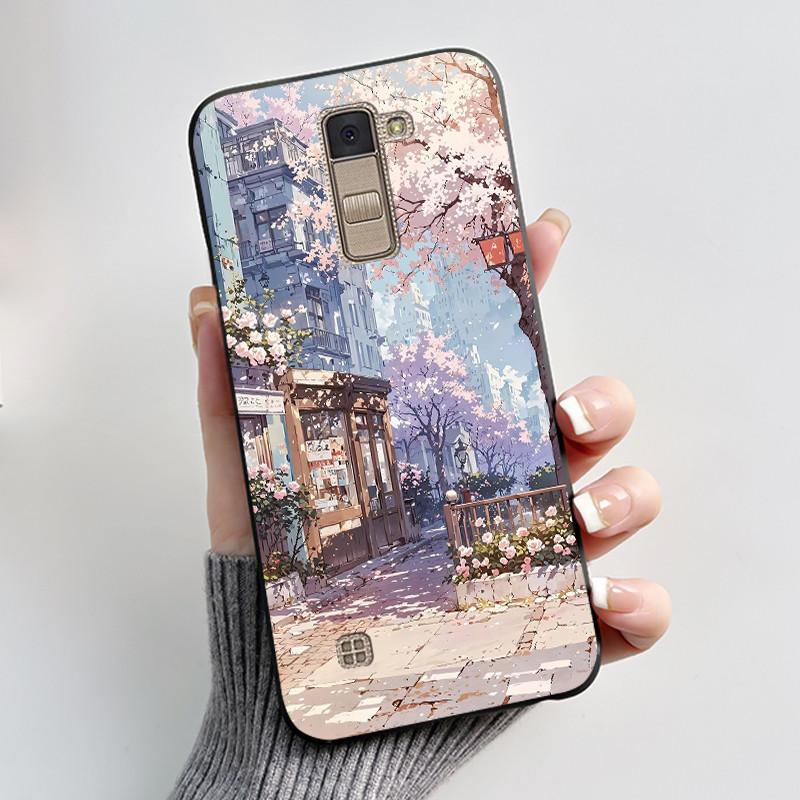 Casing For LG K10 2016 Super-Thin Slim Case Shockproof Bumper Luxury Cute Cool Boys Girls Black Matte Soft Silicone Back Cover