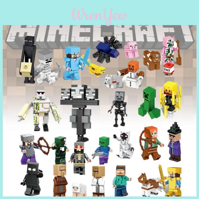 Series Minecraft 29pcs Set Building Blocks Minifigure Mini Toys Model Decor Gift