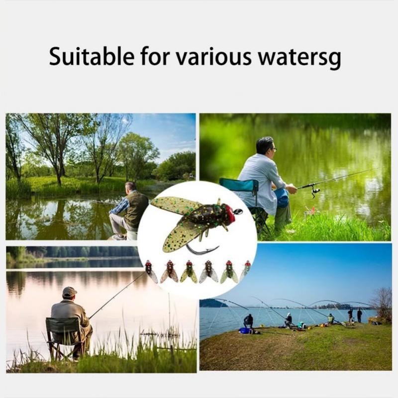 Имитация мушки приманка наживка для рыбалки мягкая приманка с крючками